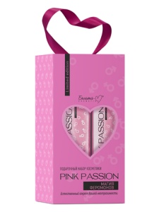 Фотография Белита-М Подарочный Набор • Pink Passion • Парфюмированные Смузи-Крем Для Тела 190г + Спрей-Шиммер Для Тела 150г